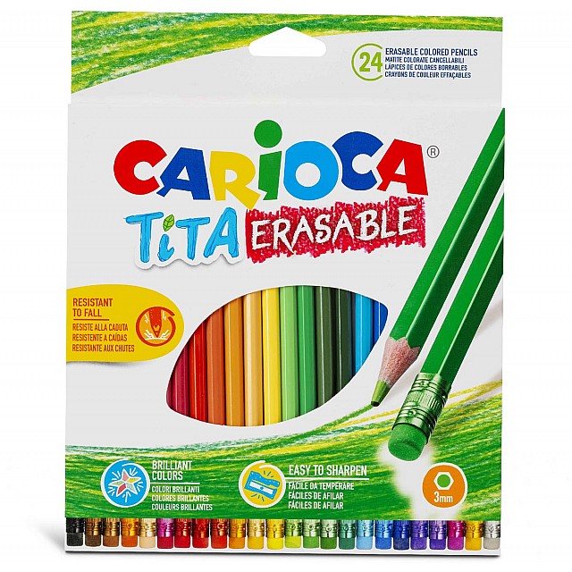CARIOCA KLEURPOT GUM TITA DS24
