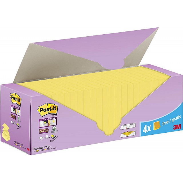SS Z-NOTES CANARY 76X76 D20+4