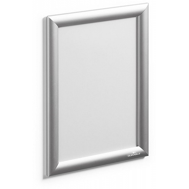 DURABLE CLICKLIJST A4 zilverkleurig