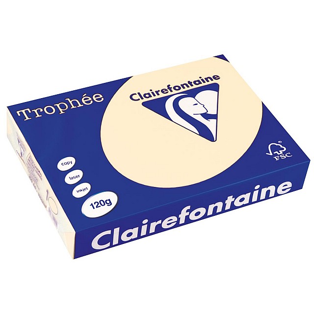 TROPHEE A4 120G 250V CREME