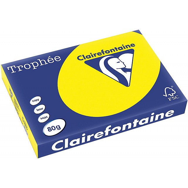 TROPHEE A3 80G 250V ZONNEGEEL