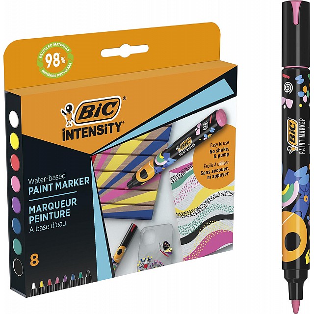 BIC PAINTMARKER LEVEN PK8