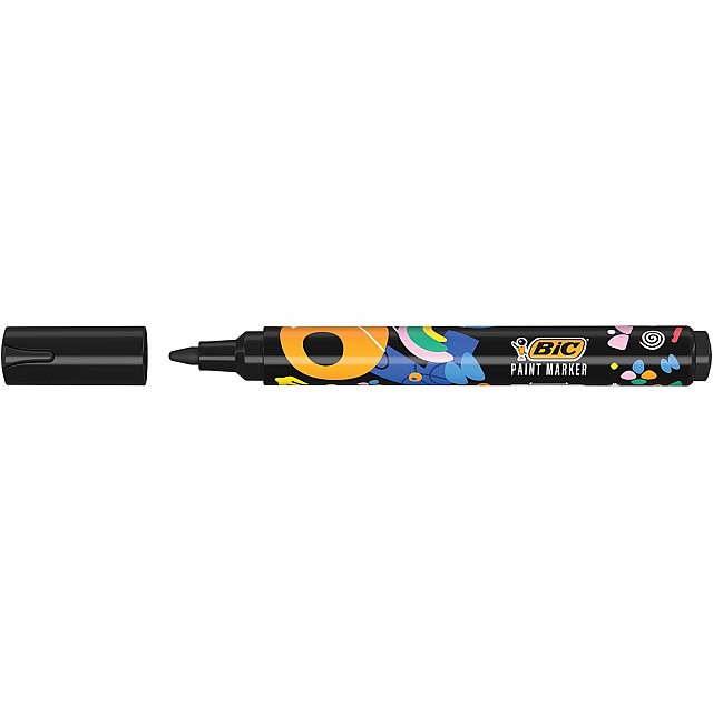 BIC PAINTMARKER ZWART