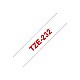 BROTHER P-Touch TZE-232 red on white 12mm