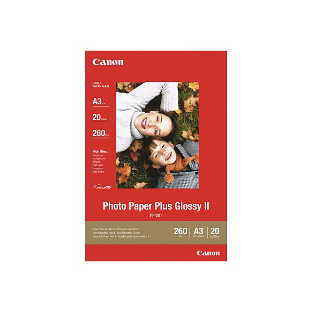 CANON PP-201 plus photo paper 260g/m2 A3 20 sheets 1-pack