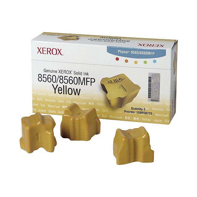 XEROX Phaser 8560, 8560MFP colorstix geel standard capacity