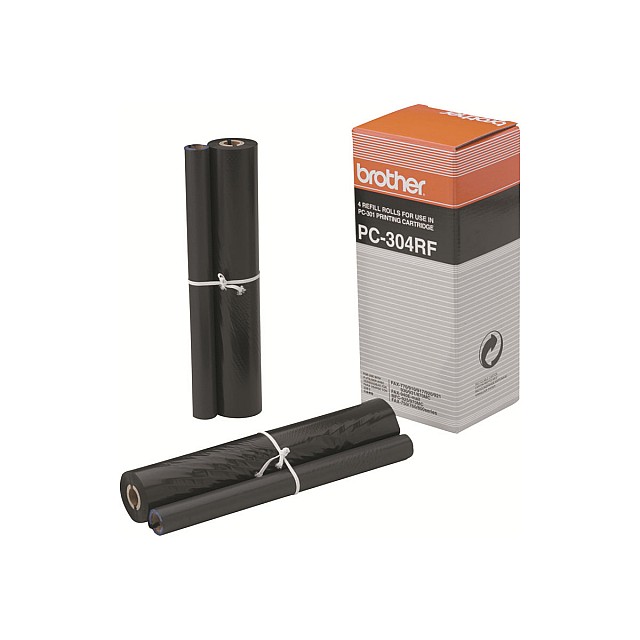 BROTHER PC-304RF lintpatroon zwart 235 pagina s 4-pack