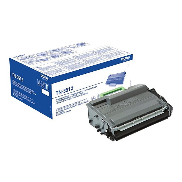 BROTHER TN3512 Toner Cartridge Zwart Super Hoog Rendement