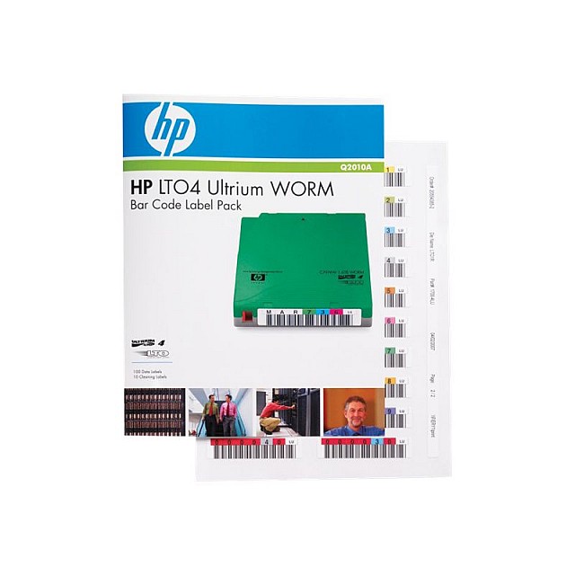 HPE LTO Ultrium WORM bar code labels 100-pack