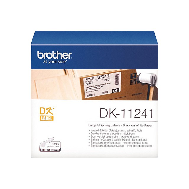 BROTHER P-Touch DK-11240 big logistic transport label 102x51