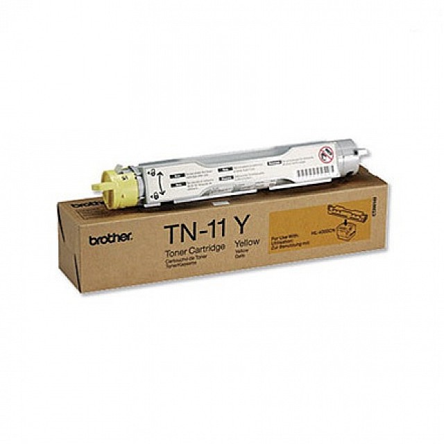 BROTHER TN-11 tonercartridge geel standard capacity 6.000 pa