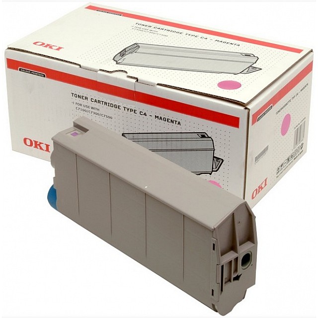 OKI C7100  C7300  C7350  C7500 tonercartridge magenta 10.000