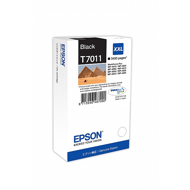 EPSON WP4000/4500 inktcartridge zwart extra high capacity 3.