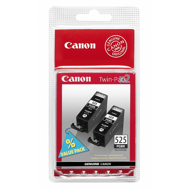 CANON PGI-525PG BK inktcartridge zwart standard capacity 2 x