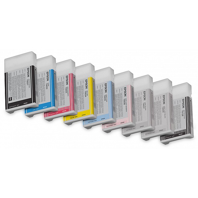 EPSON T6037 inktcartridge licht zwart standard capacity 220m