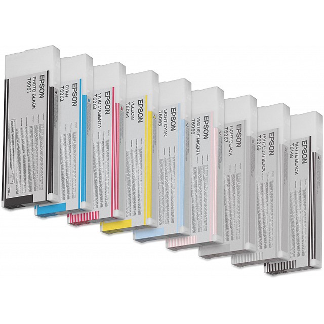 EPSON T6065 inktcartridge licht cyaan standard capacity 220m