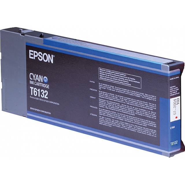 EPSON T6132 inktcartridge cyaan standard capacity 110ml 1-pa