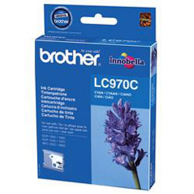 BROTHER LC-970 inktcartridge cyaan standard capacity 300 pag