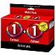 LEXMARK 1 inktcartridge kleur standard capacity 2 x 200 pagi
