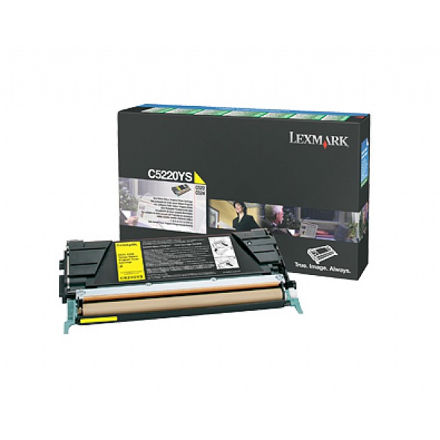 LEXMARK C522n, C524 tonercartridge geel standard capacity 3.