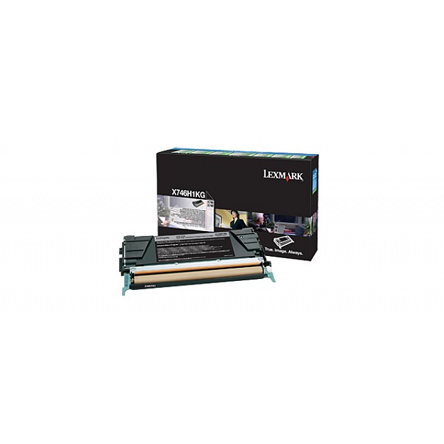 LEXMARK X746, X748 tonercartridge zwart standard capacity 12
