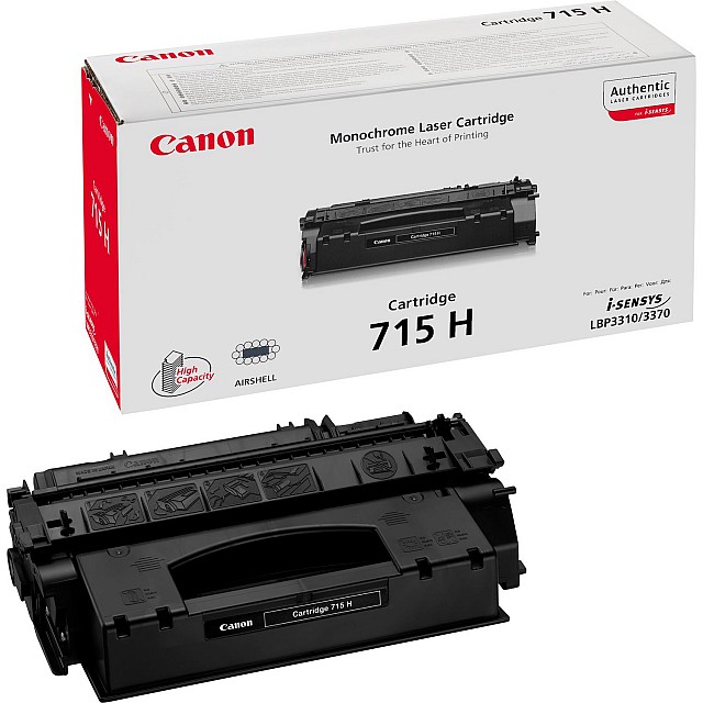 CANON CRG 715H tonercartridge zwart low capacity 7.000 pagin