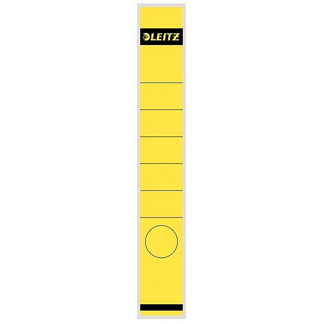 LEITZ RUGETIKET 4CM ZELFKLEVEND GEEL