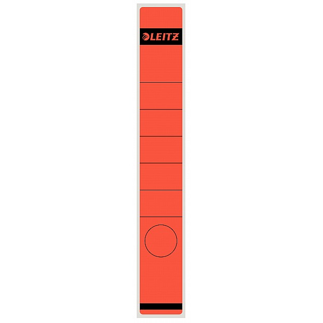 LEITZ RUGETIKET 4CM ZELFKLEVEND ROOD