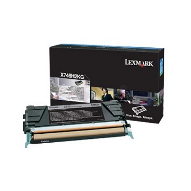 LEXMARK X746 X748 tonercartridge zwart high capacity 12.000