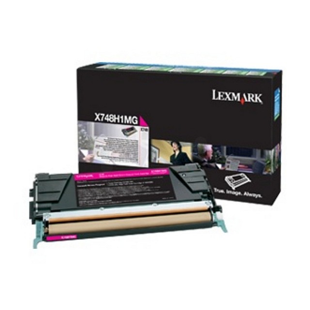 LEXMARK X748 tonercartridge magenta standard capacity 10.000