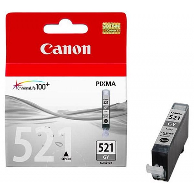 CANON CLI-521G inktcartridge grijs standard capacity 9ml 1.3