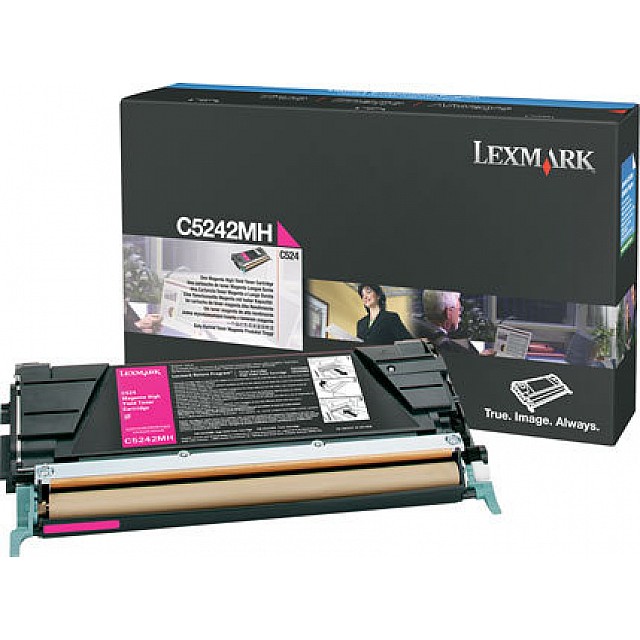 LEXMARK C524 tonercartridge magenta high yield 5.000 pagina