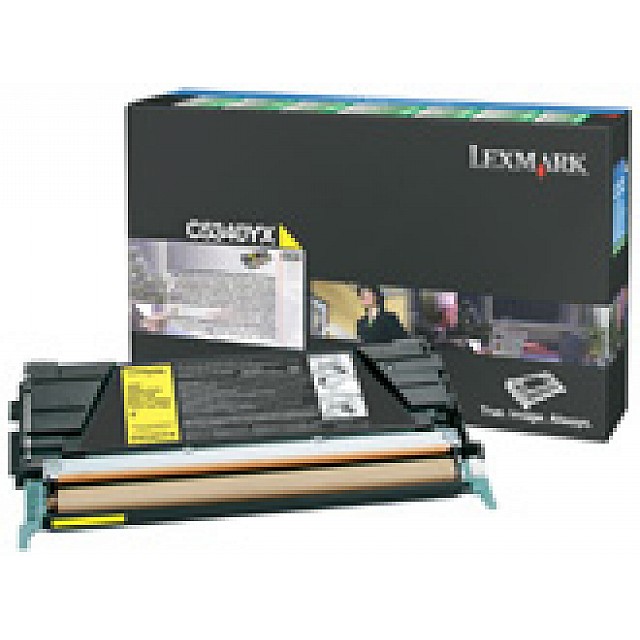 LEXMARK C534 tonercartridge geel extra high capacity 7.000 p
