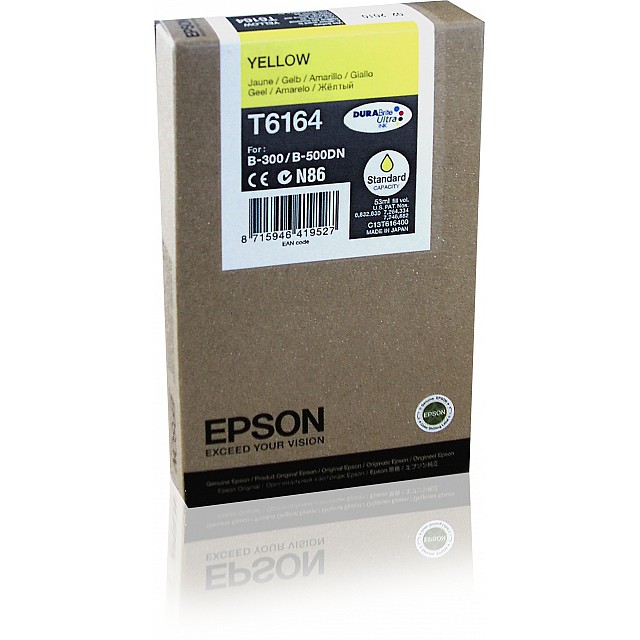 EPSON T6164 inktcartridge geel standard capacity 53ml 1-pack