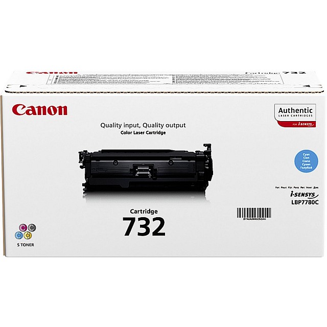 CANON 732-C tonercartridge cyaan standard capacity 6.400 pag