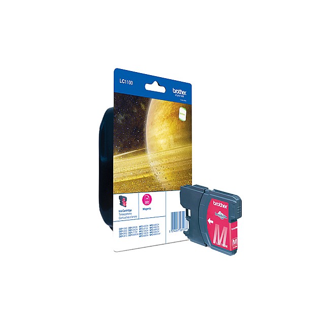BROTHER LC-1100 inktcartridge magenta standard capacity 7.5m