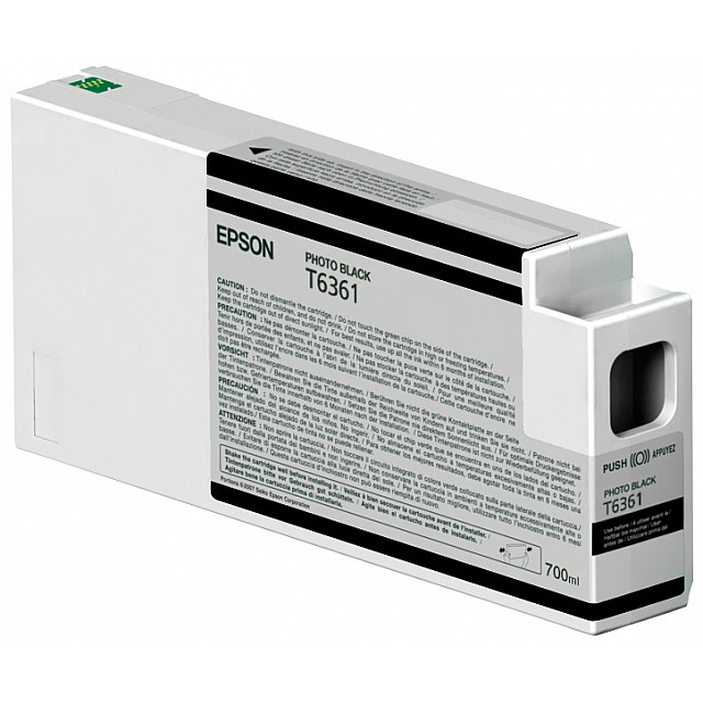 EPSON T6361 inktcartridge foto zwart standard capacity 700ml