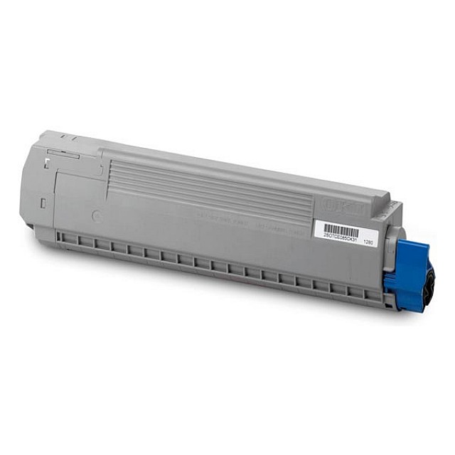 OKI MC860 tonercartridge cyaan standard capacity 10.000 pagi