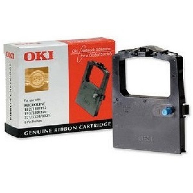 OKI Microline 182 280 320 321 3320 3321 inktlint zwart 3.000