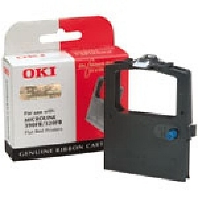OKI Microline 320FB, 390FB inktlint zwart 2m characters 1-pa