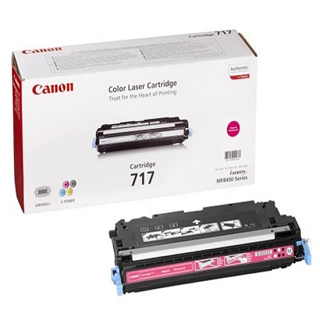 CANON 717 tonercartridge magenta standard capacity 4.000 pag