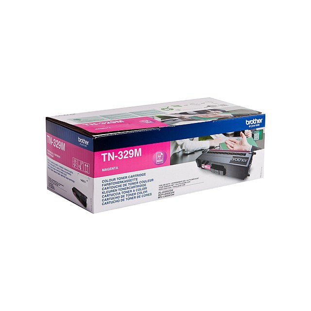 BROTHER TN-329M tonercartridge magenta extra high capacity 6