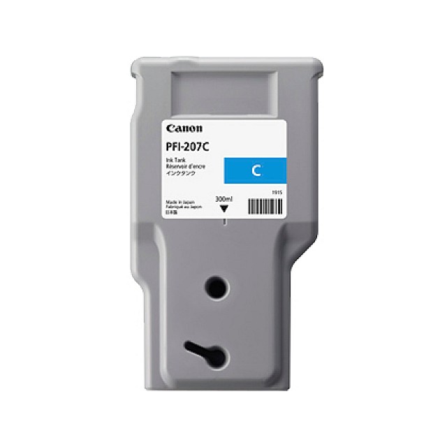 CANON PFI-207C inktcartridge cyaan standard capacity 300ml 1