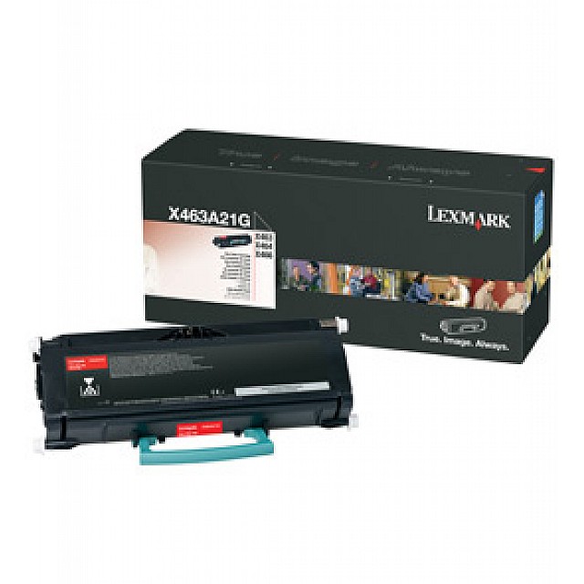 LEXMARK X463, X464, X466 toner cartridge black standard capa