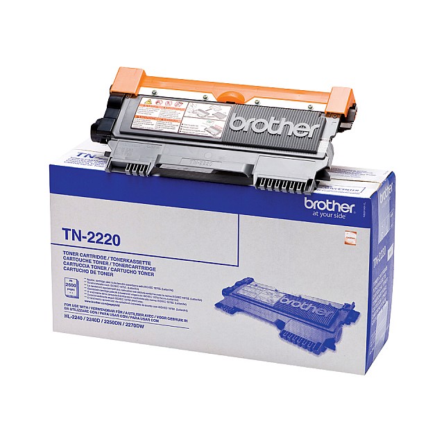 BROTHER TN-2220 toner zwart high capacity 2.600 pagina s 1-p