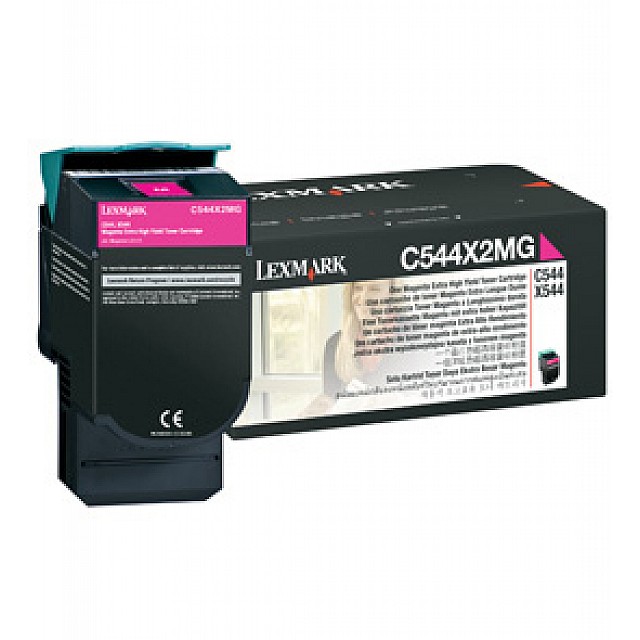 LEXMARK C544, X544 tonercartridge magenta extra high yield 4