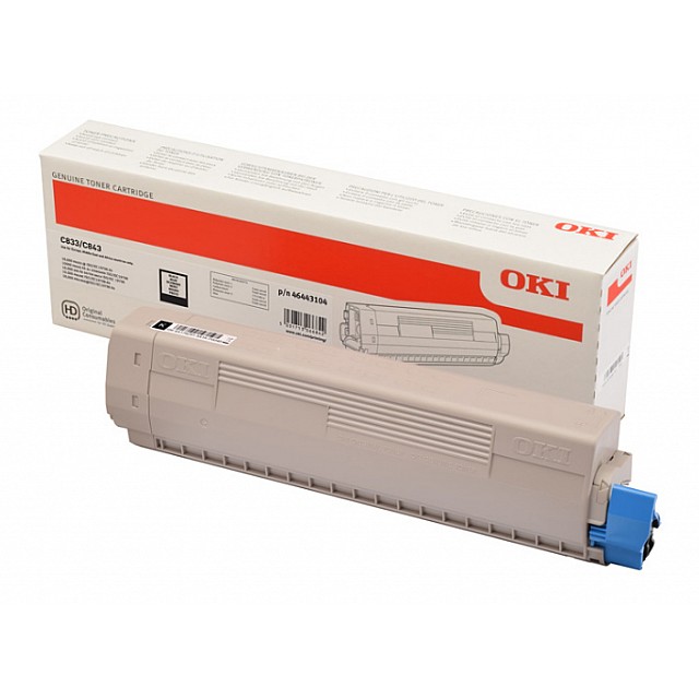 OKI TONER Black ES8433 10K