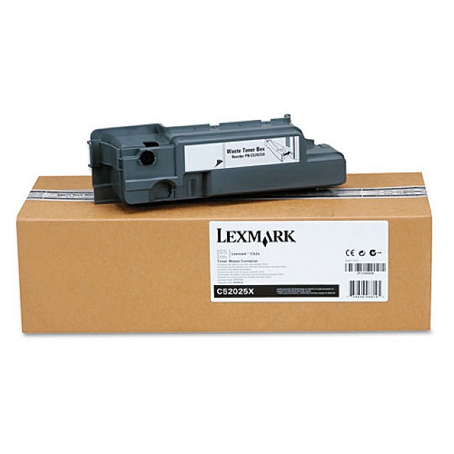 LEXMARK C522n, C524 waste toner bottle standard capacity 25.