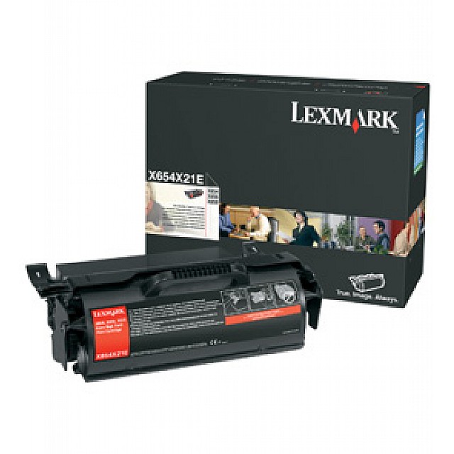 LEXMARK X654, X656, X658 toner cartridge black standard capa