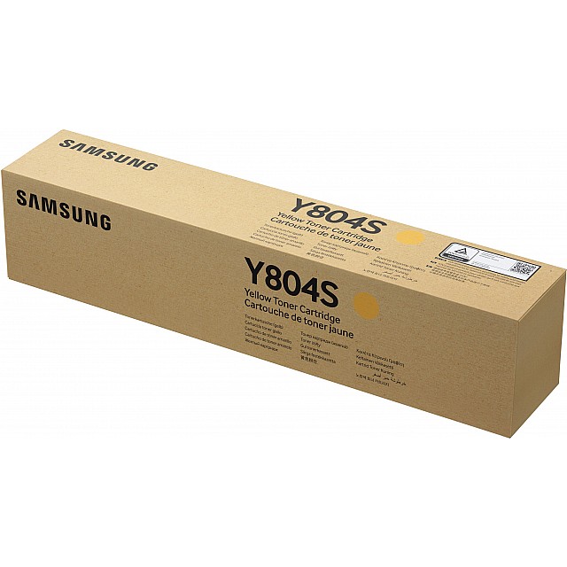 SAMSUNG CLT-Y804S/SIT Yellow Toner Cartridge